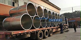 发货发货，焊接风管发往浙江桐乡，用于通风环保工程上使用